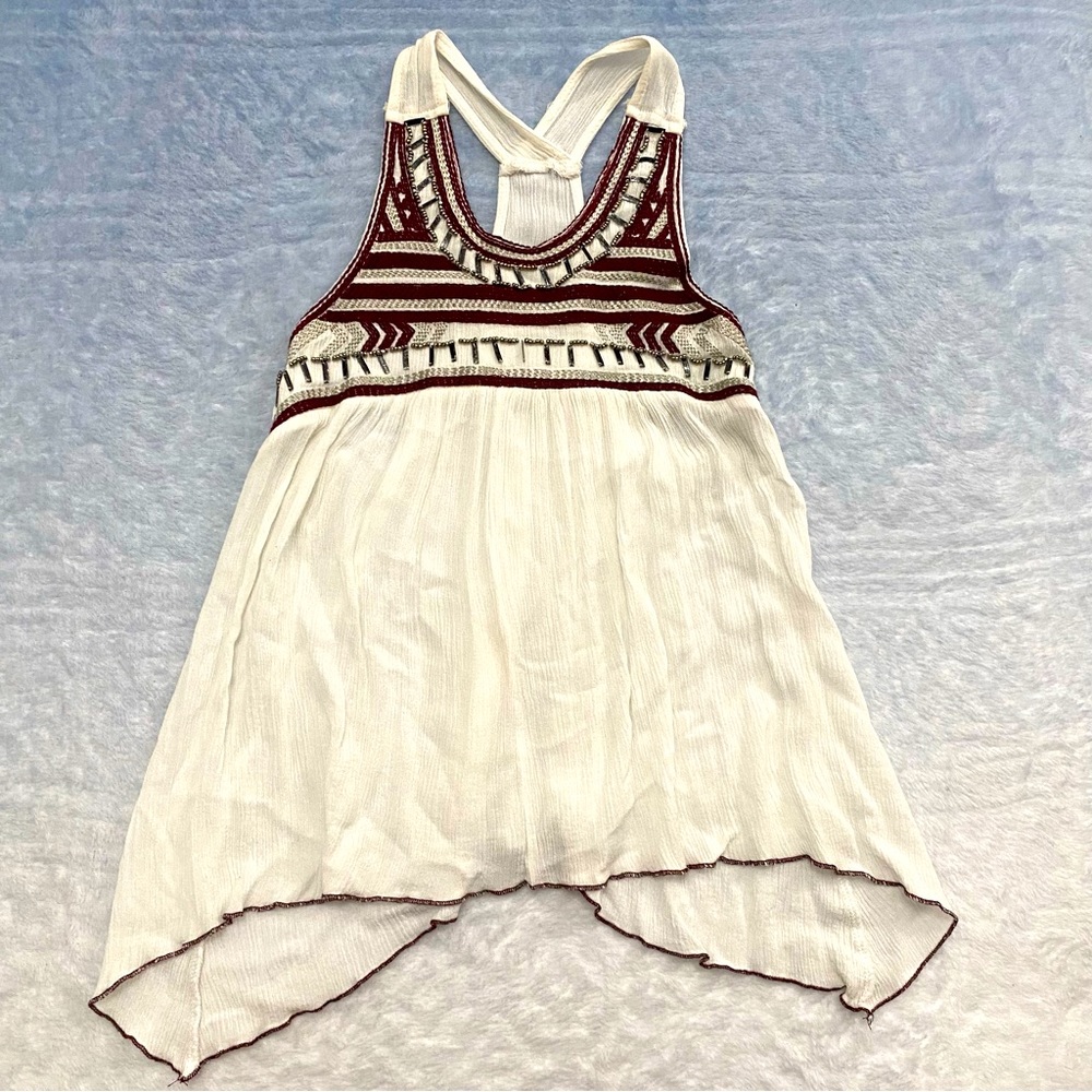 White Tank Blouse